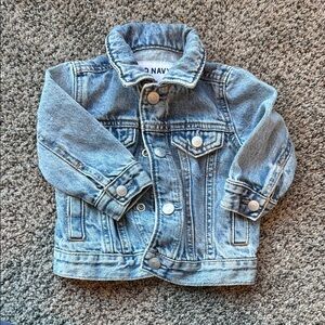 Old Navy Blue Denim Jacket Classic Design